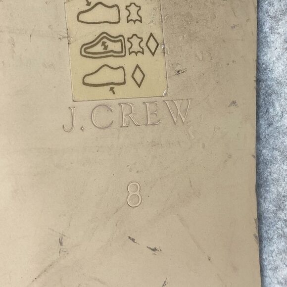 J Crew Cypress Leopard Print Calf Hair Slide Sandals Womens‎ Size 8 - Picture 7 of 9